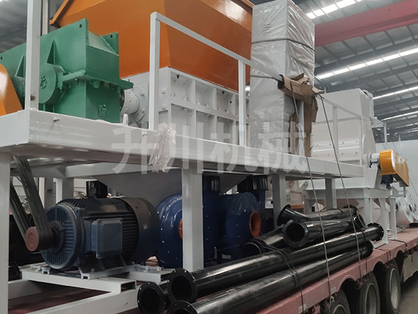 發（fā）往（wǎng）江西的廢電路（lù）板金屬分離生產線