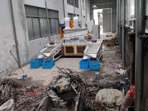 安徽客戶現場廢舊電線處（chù）理